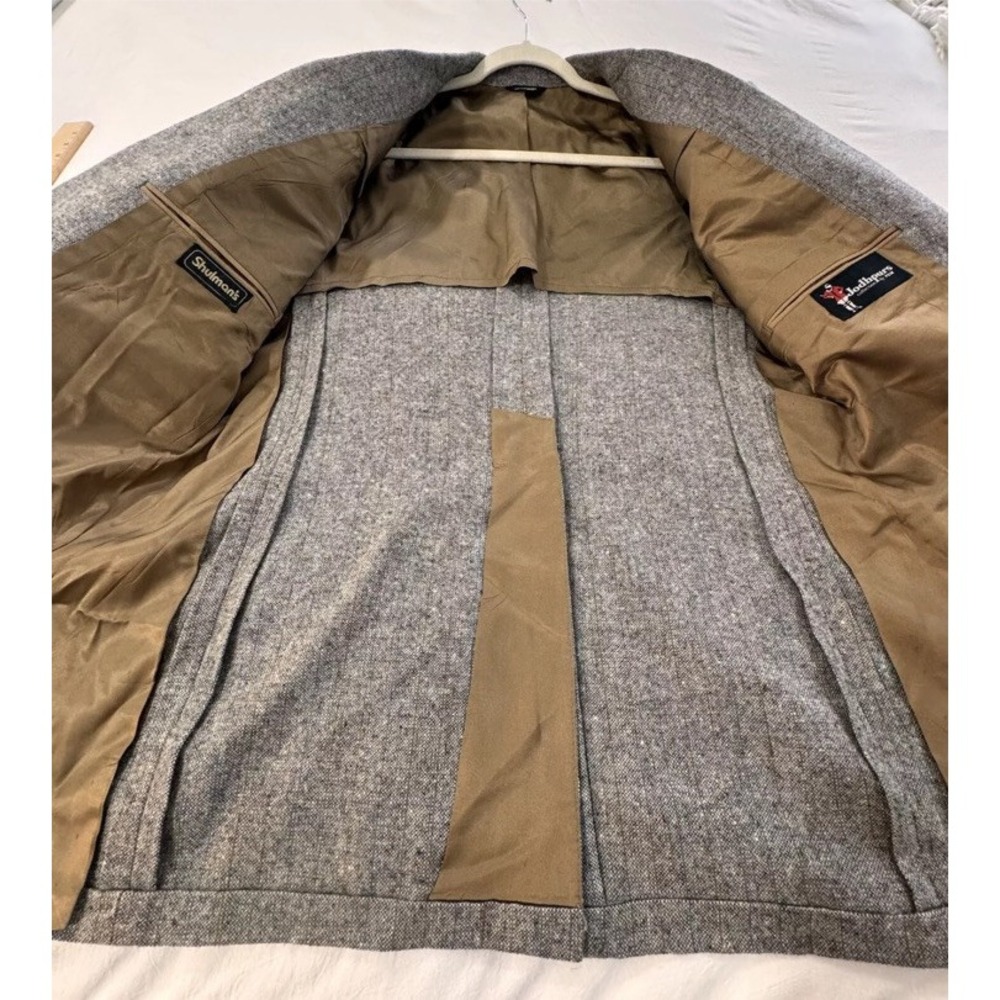 Equestrian Donegal Tweed Riding Jacket Jodhpurs PBM Shulman's Preppy 40R Union - Picture 15 of 16